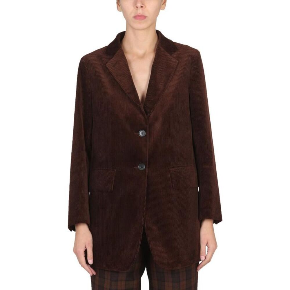 MARGARET HOWELL Corduroy Blazer Women BROWN Coats & Jackets